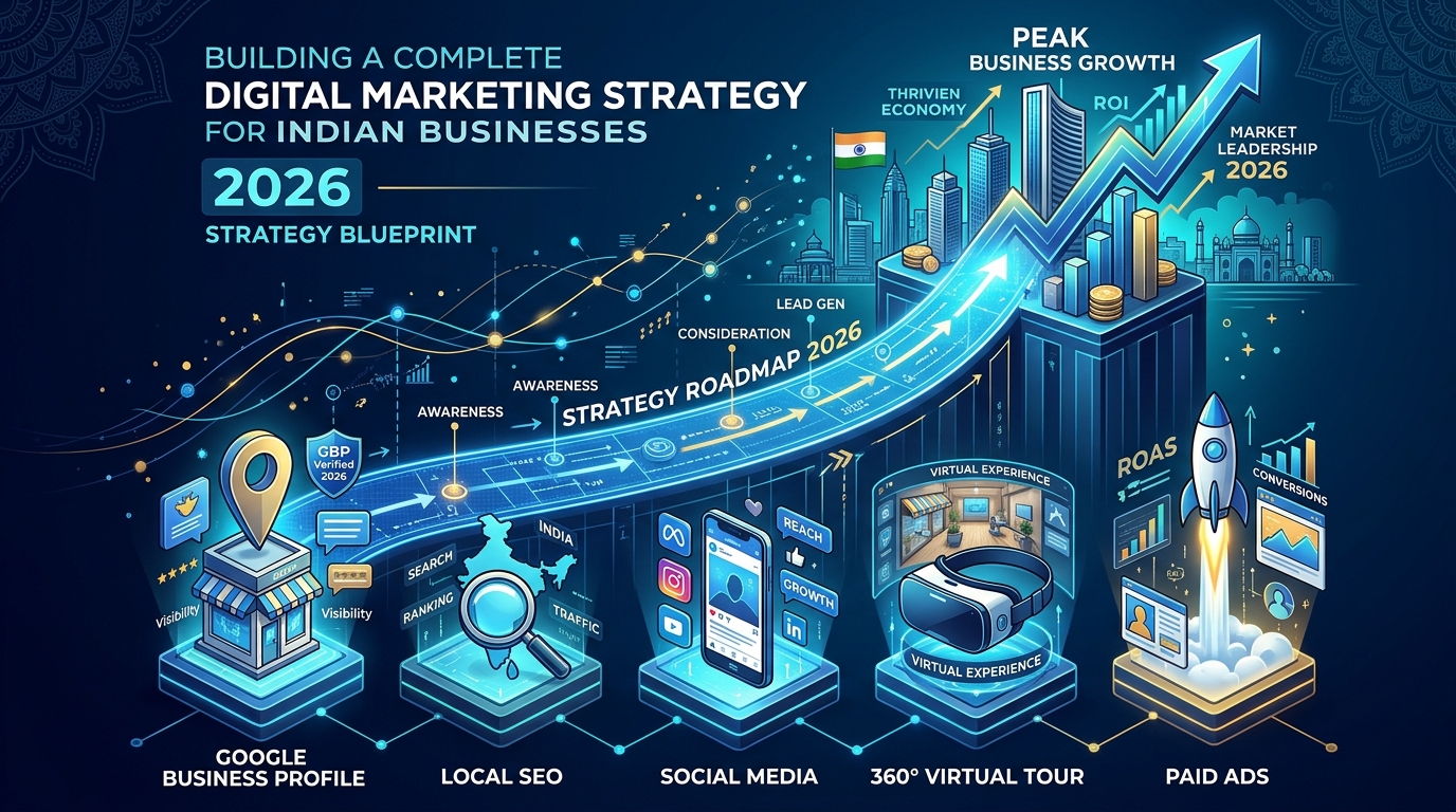How to Build a Digital Marketing Strategy for Your Indian Business From Scratch in 2026