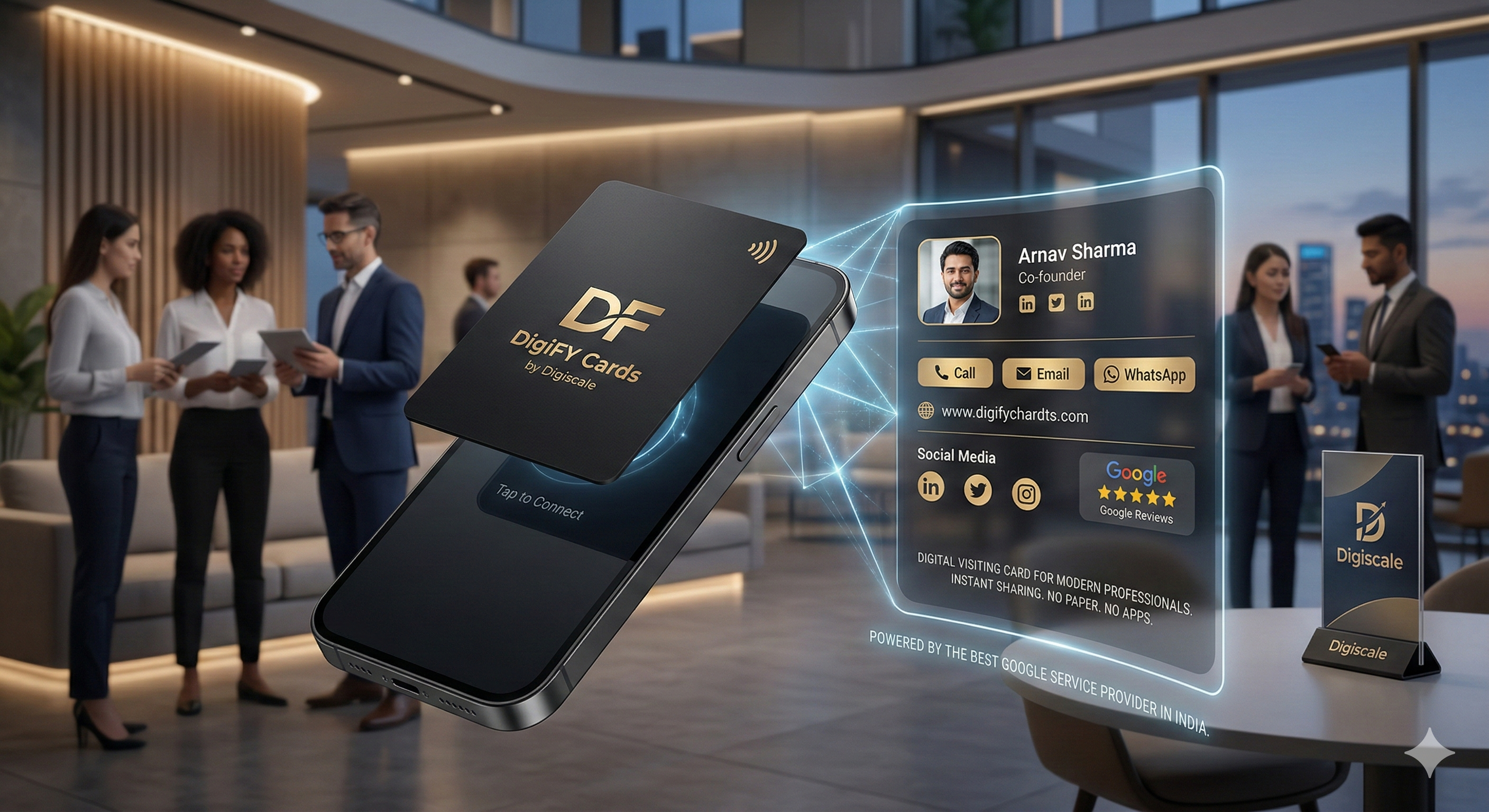 DigiFY Cards by Digiscale – Smart Digital Visiting Card for Modern Professionals