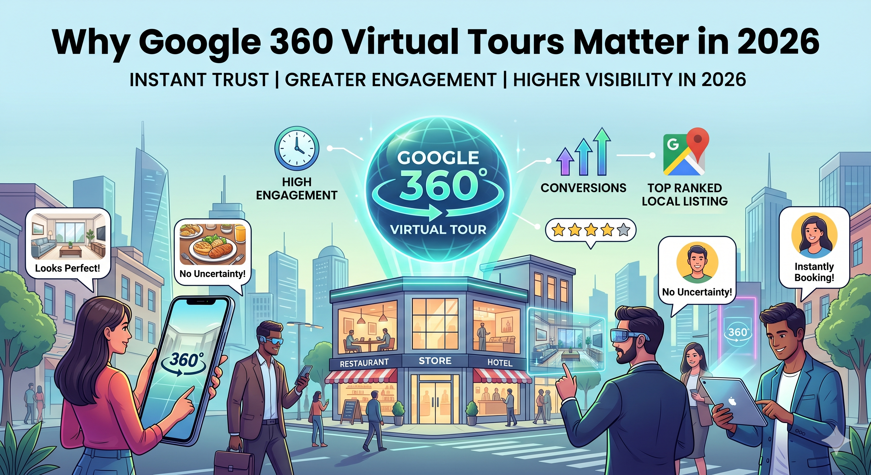 Why Google 360 Virtual Tours Matter in 2026: Consumer Behaviour, Local SEO, and Experience-Driven Growth