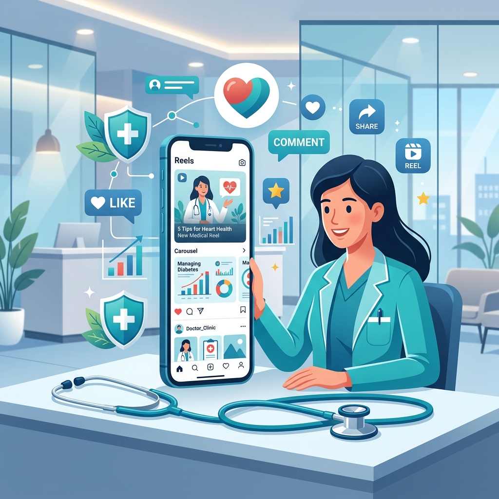 Social Media Management for Doctors and Clinics in Nagpur — Building Patient Trust Online in 2026